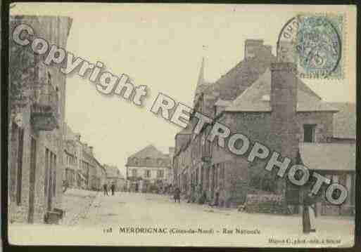 Ville de MERDRIGNAC Carte postale ancienne  Ville de MERDRIGNAC Carte postale ancienne